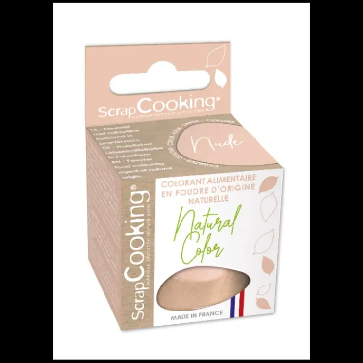 SCRAPCOOKING Colorant Alimentaire Naturel Nude Rose 10 g New