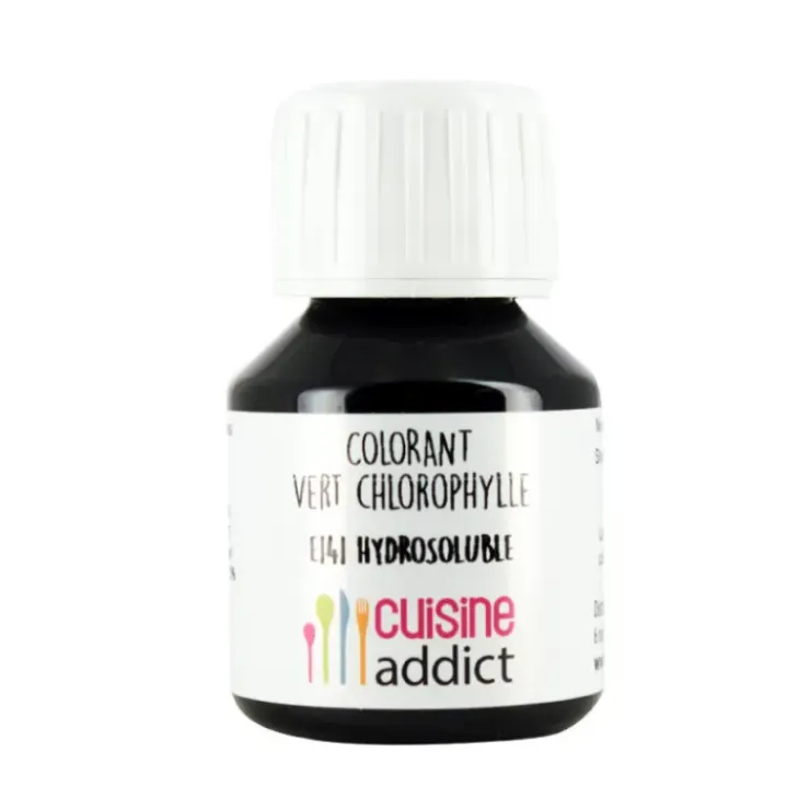 CUISINEADDICT Colorant Alimentaire Naturel Vert Chlorophylle E141 Liquide 58 ml Outlet