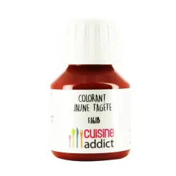 CUISINEADDICT Colorant Alimentaire Naturel Jaune d'Oeuf Tagète E161b Liquide 58 ml Hot