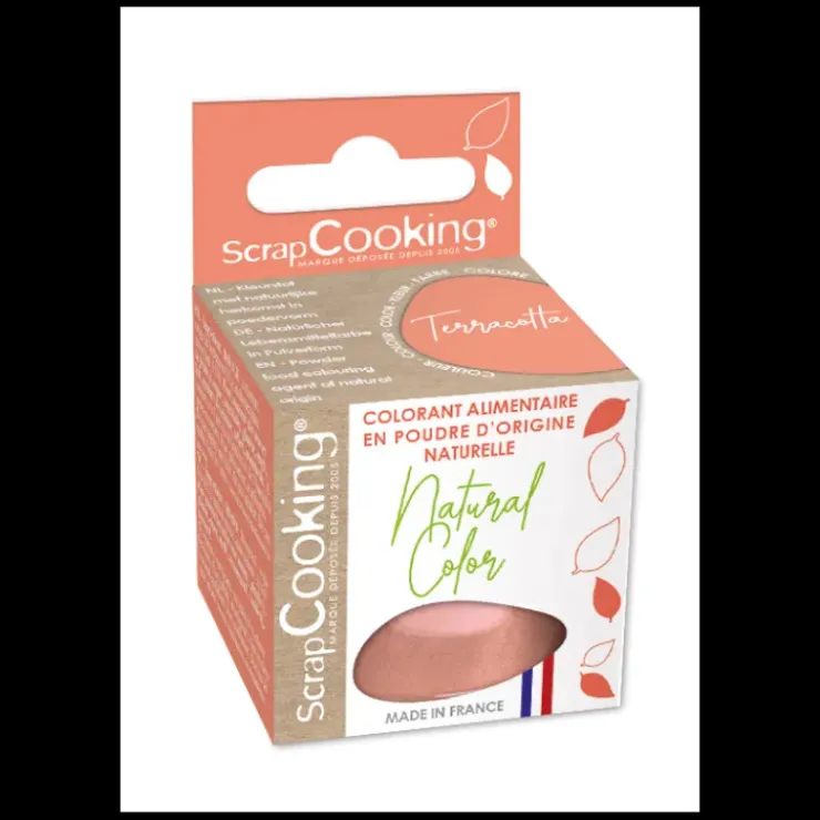 SCRAPCOOKING Colorant Alimentaire Naturel Orange Terracotta 10 g Outlet