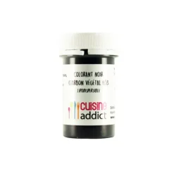 CUISINEADDICT Colorant alimentaire Noir Charbon Végétal E153 8g Poudre Lipodispersible Sale