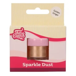 FUNCAKES Colorant Alimentaire Or Brun Métallisé 3,5 g