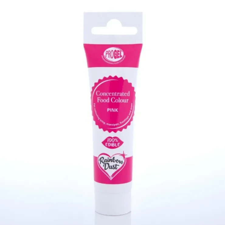 RAINBOW DUST Colorant Alimentaire ProGel Rose 25g Best