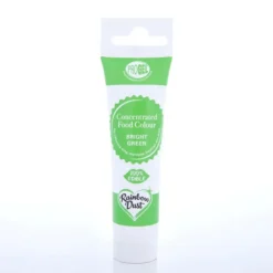 RAINBOW DUST Colorant Alimentaire ProGel Vert Clair 25g New