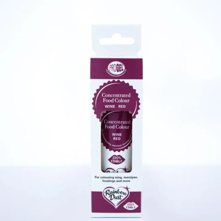 RAINBOW DUST Colorant Alimentaire ProGel Bordeaux 25g
