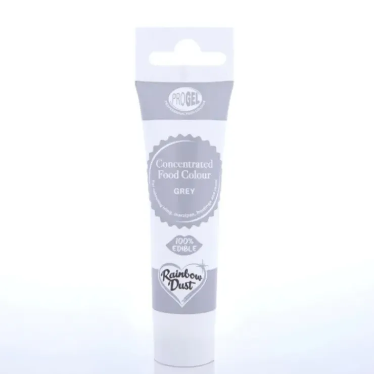 RAINBOW DUST Colorant Alimentaire ProGel Gris 25g