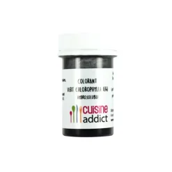 CUISINEADDICT Colorant alimentaire Vert Chlorophylle E141 10g Poudre Hydrosoluble Best