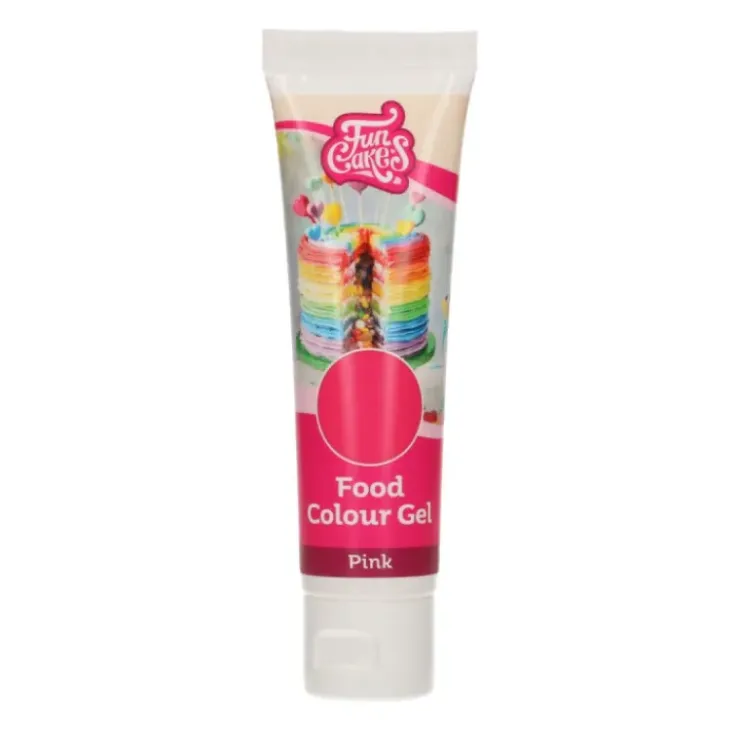 FUNCAKES Colorant gel alimentaire Rose 30 g Best
