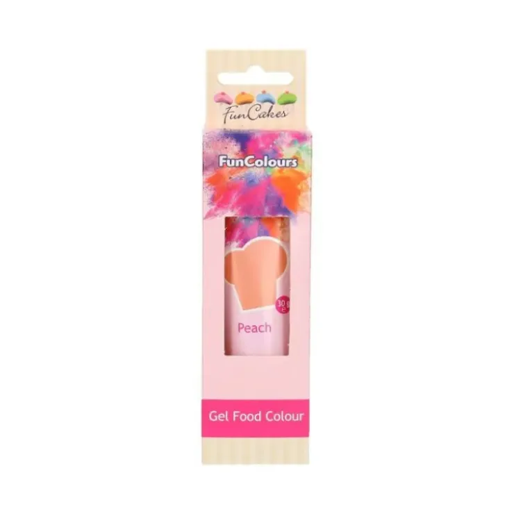 FUNCAKES Colorant gel alimentaire Pêche 30 g Sale