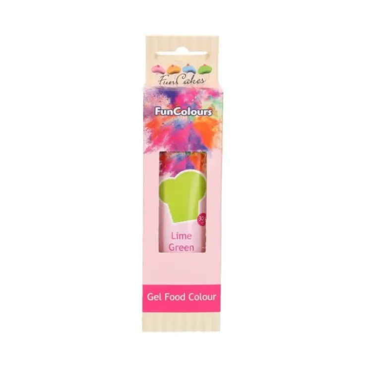 FUNCAKES Colorant gel alimentaire Vert citron 30 g New