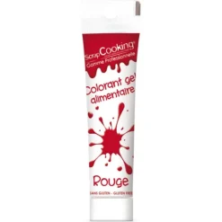 SCRAPCOOKING Colorant Gel Alimentaire Rouge 20g