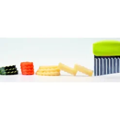 IBILI Coupe Légume Inox Ondulé Vert 8 cm x H 10 cm Outlet