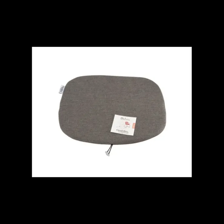 GROSFILLEX Coussin en Tissu Sunbrella Gris Chiné Ramatuelle 73' Online
