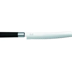 KAI Couteau à Pain 23 cm Wasabi Black Discount