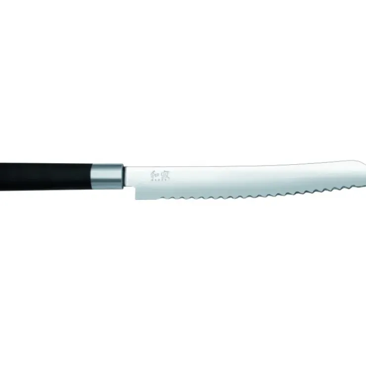KAI Couteau à Pain 23 cm Wasabi Black Discount