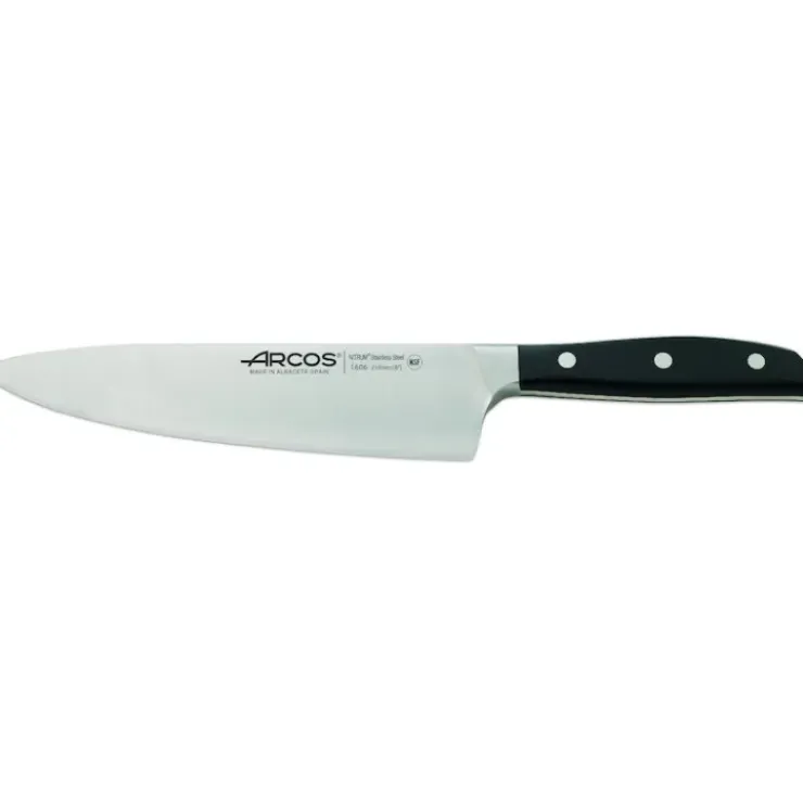 ARCOS Couteau de Chef 21 cm MANHATTAN Noir Best