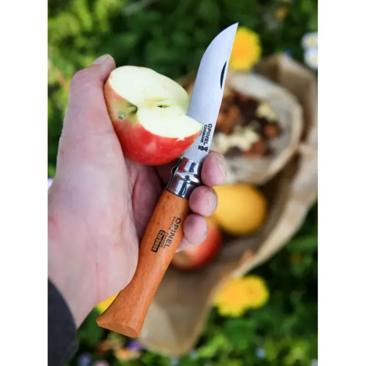 OPINEL Couteau de Poche N°7 en Carbone Hot