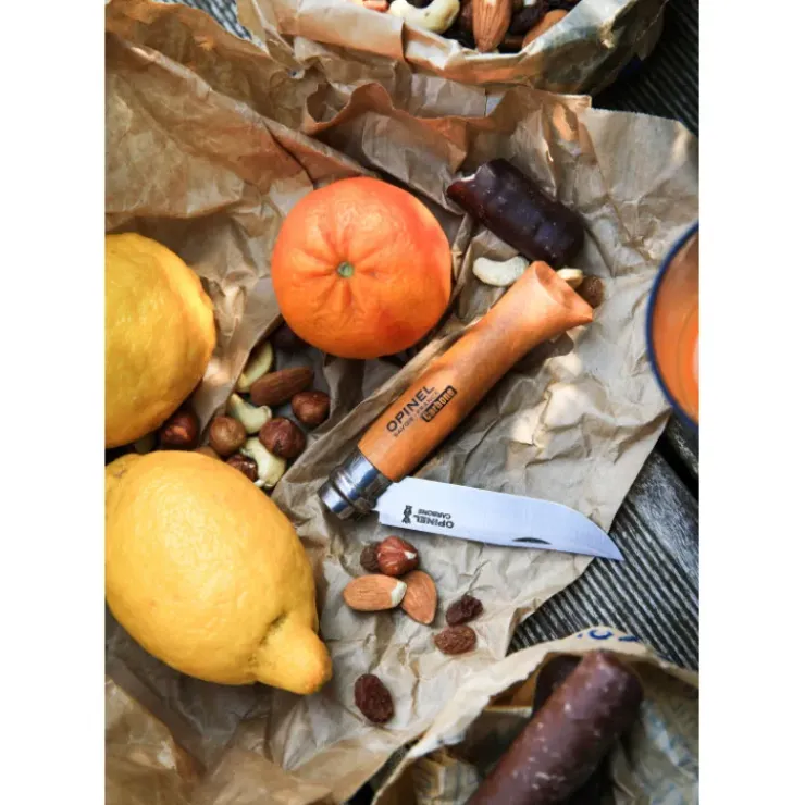 OPINEL Couteau de Poche N°7 en Carbone Hot