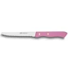 SABATIER Couteau de Table Cranté 10,5 cm Fuschia Hot