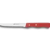 SABATIER Couteau de Table Cranté 10,5 cm Rouge New