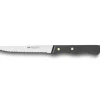 SABATIER Couteau de Table Cranté 10,5 cm Noir