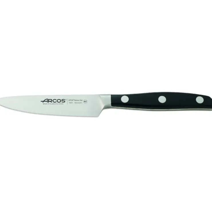 ARCOS Couteau d'Office 10 cm MANHATTAN Noir Discount