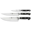 ZWILLING Couteau D'office 10 cm, Couteau de Chef 20 cm et Couteau Tranchelard 20 cm PRO Best