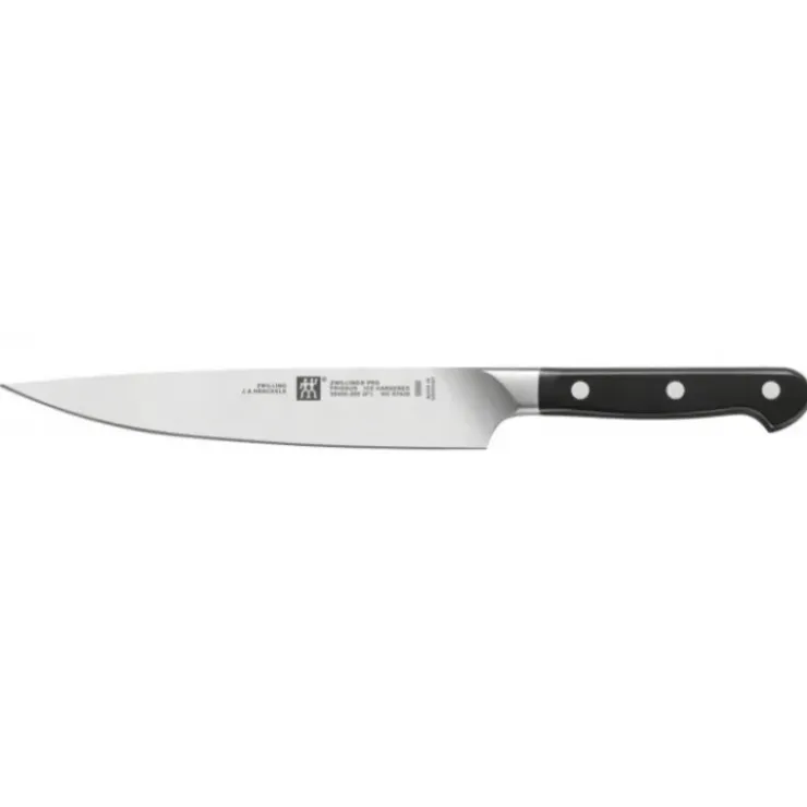 ZWILLING Couteau D'office 10 cm, Couteau de Chef 20 cm et Couteau Tranchelard 20 cm PRO Best