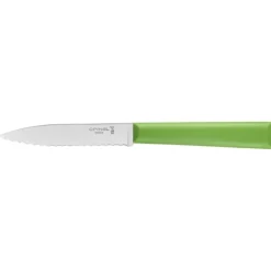 OPINEL Couteau d'Office 10 cm Cranté Vert Les Essentiels + Clearance