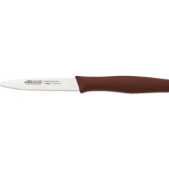 ARCOS Couteau d'Office Cranté Inox 10 cm Marron NOVA Hot