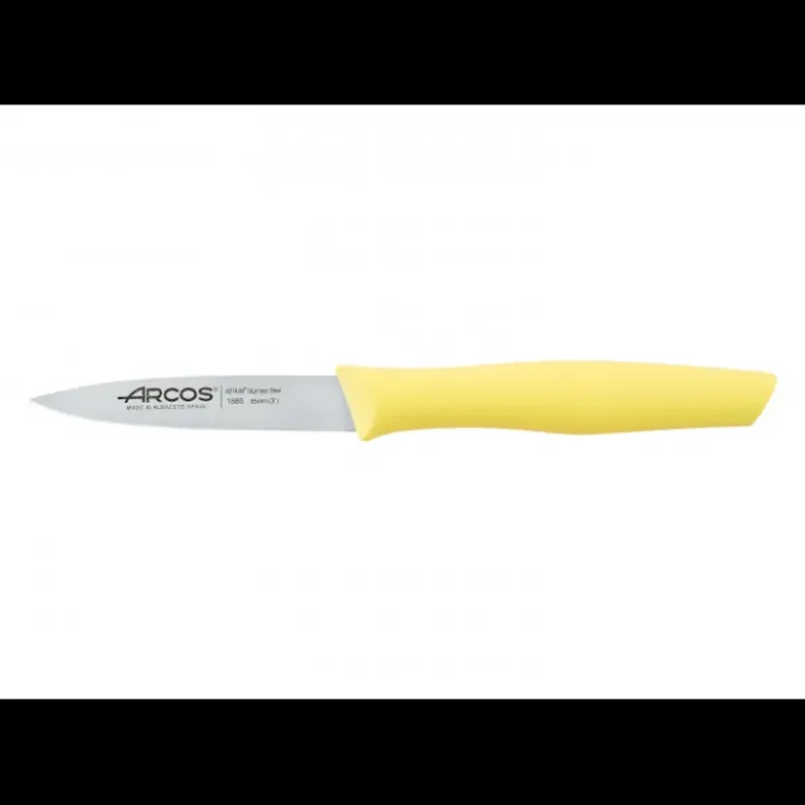 ARCOS Couteau d'Office Inox 8,5 cm Jaune Citron NOVA Hot