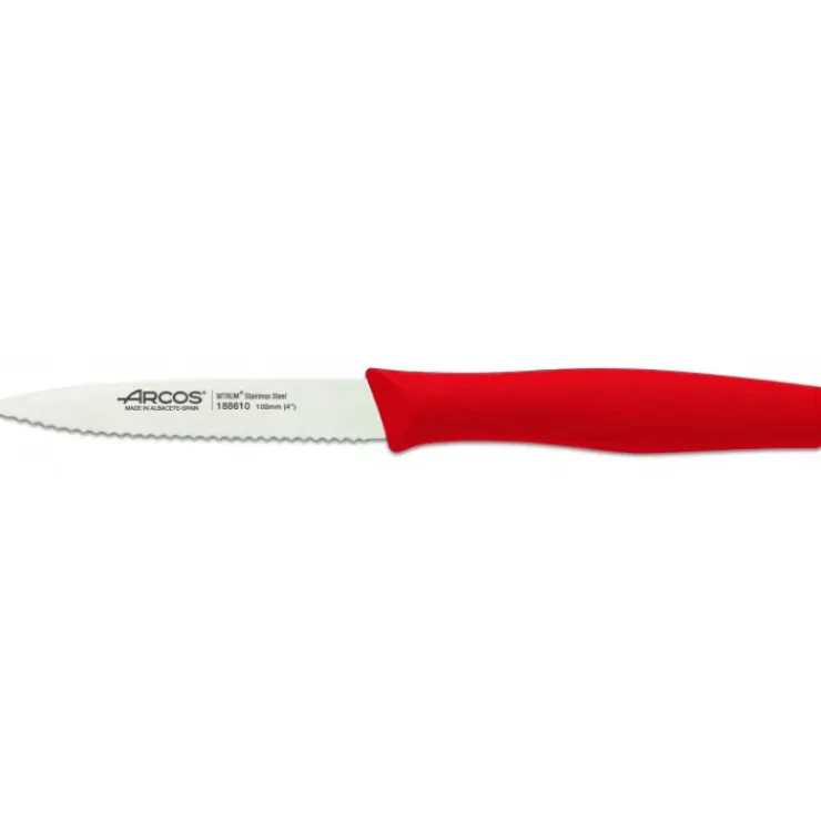 ARCOS Couteau d'Office Inox 10 cm Rouge NOVA Online