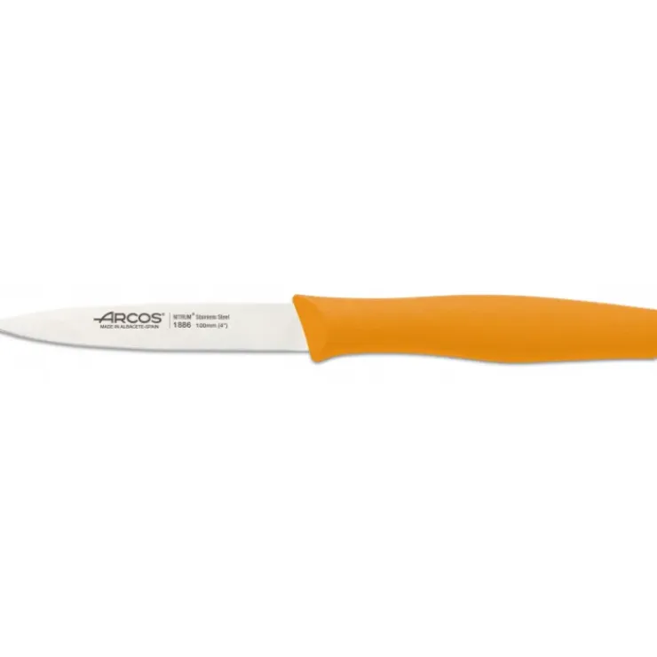 ARCOS Couteau d'Office Inox 10 cm Moutarde NOVA Hot