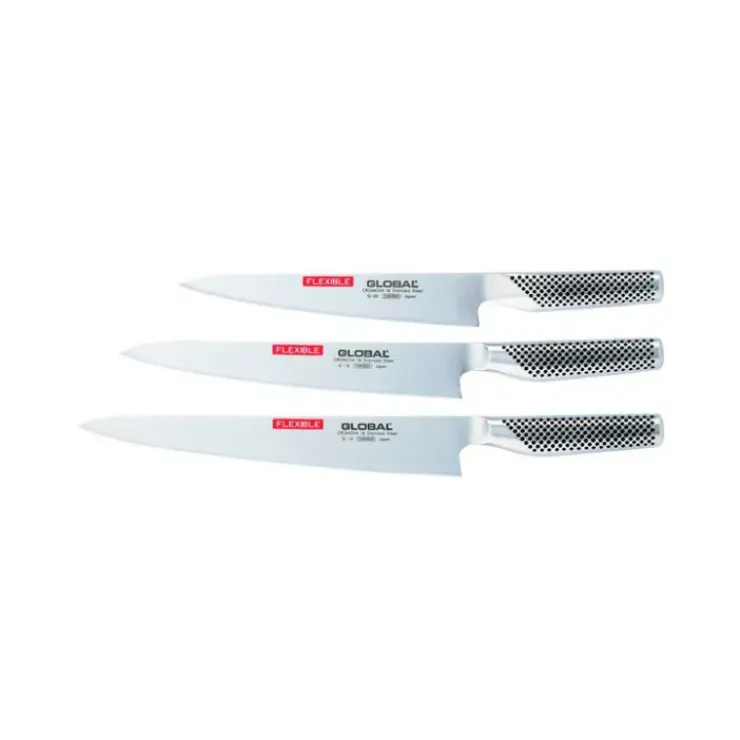 GLOBAL Couteau Filet de poisson 21 cm - Lame large flexible Clearance