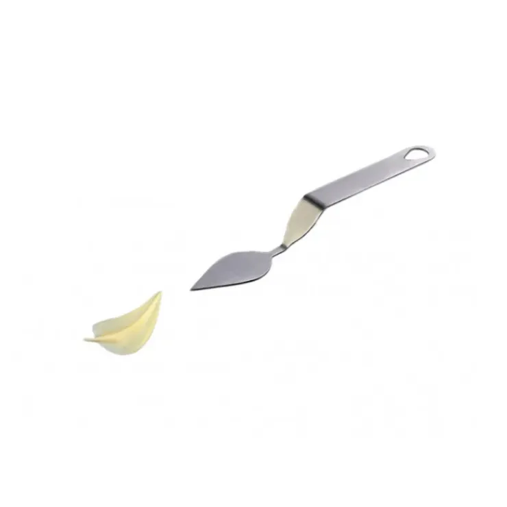 PAVONI Couteau Inox Feuille 6 x 3 cm Flychoc New