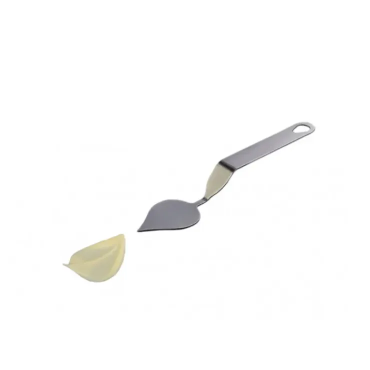 PAVONI Couteau Inox Feuille Large 6 x 4,4 cm Flychoc New