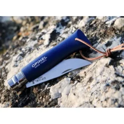 OPINEL Couteau N°8 Baroudeur Bleu Foncé Colorama Best