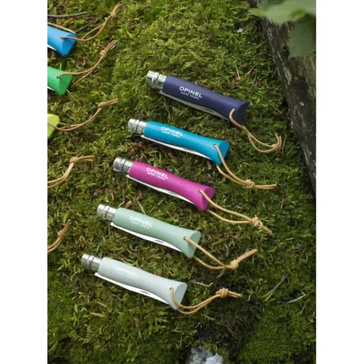 OPINEL Couteau N°6 Baroudeur Framboise Colorama Online