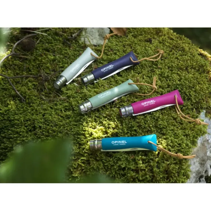 OPINEL Couteau N°6 Baroudeur Framboise Colorama Online