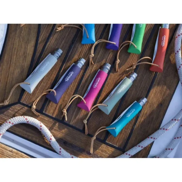 OPINEL Couteau N°6 Baroudeur Framboise Colorama Online