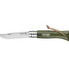 OPINEL Couteau N°8 Baroudeur Kaki Colorama Discount