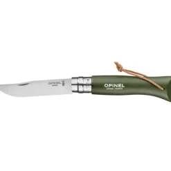 OPINEL Couteau N°8 Baroudeur Kaki Colorama Discount