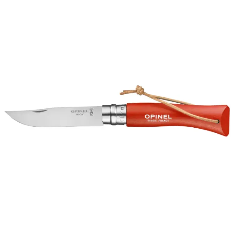 OPINEL Couteau N°7 Baroudeur Orange Colorama Discount