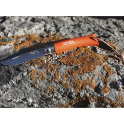 OPINEL Couteau N°7 Baroudeur Orange Colorama Discount