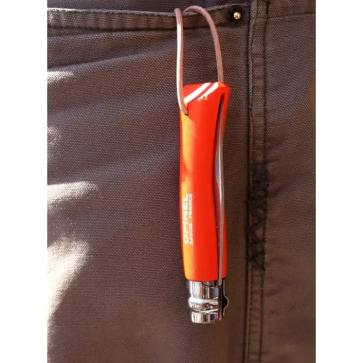 OPINEL Couteau N°7 Baroudeur Orange Colorama Discount