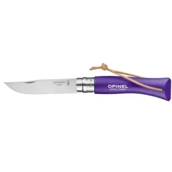 OPINEL Couteau N°7 Baroudeur Violet Colorama Discount