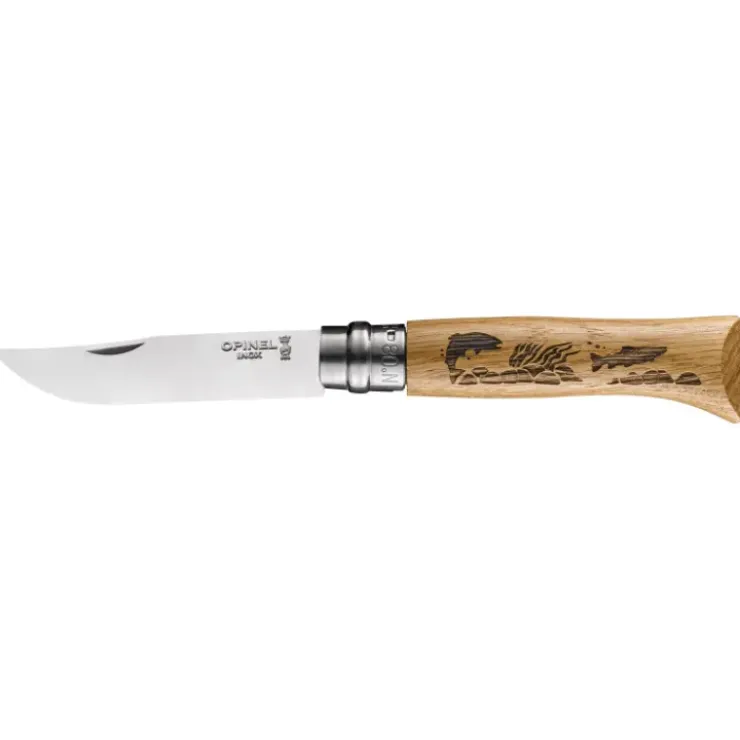 OPINEL Couteau N°8 Gravure Poisson Animalia Online