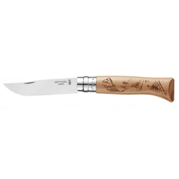 OPINEL Couteau N°8 Gravure Vélo Sport Online