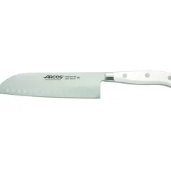ARCOS Couteau Santoku Acier Inoxydable 18 cm RIVIERA blanc Hot