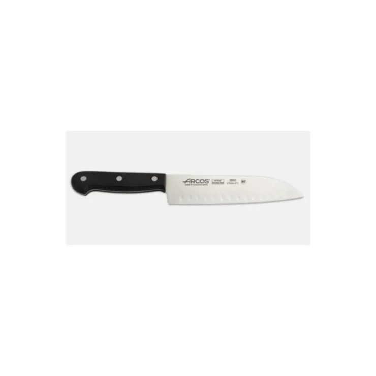 ARCOS Couteau Santoku alvéolé 17 cm UNIVERSAL
